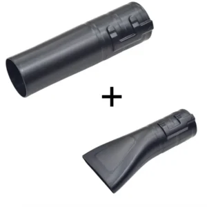 Juego de terminales Makita para tubo de soplado + boquilla plana (456957-7 + 456958-5) para DUB 184 / 362 / 363