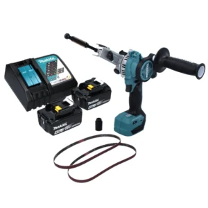 Lima de cinta sin cable Makita DBS 180 RM 18 V 9 x 533 mm sin escobillas + 2x baterí 4,0 Ah + cargador