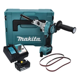 Lima de cinta sin cable Makita DBS 180 RM1J 18 V 9 x 533 mm sin escobillas + 1x baterí recargable 4,0 Ah + cargador + Makpac