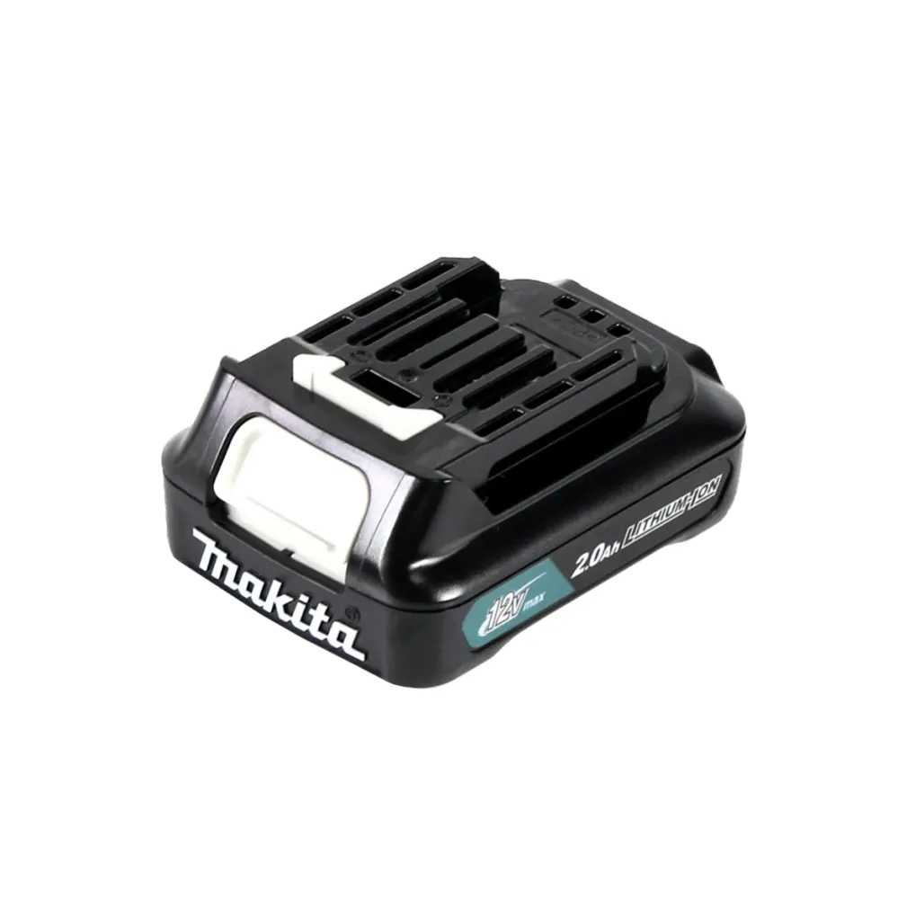 Makita HR 166 DA1E1 Taladro Percutor Inalámbrico 10,8V SDS-Plus Brushless + Maletín + 64 Piezas Set de accesorios + 1x bat...
