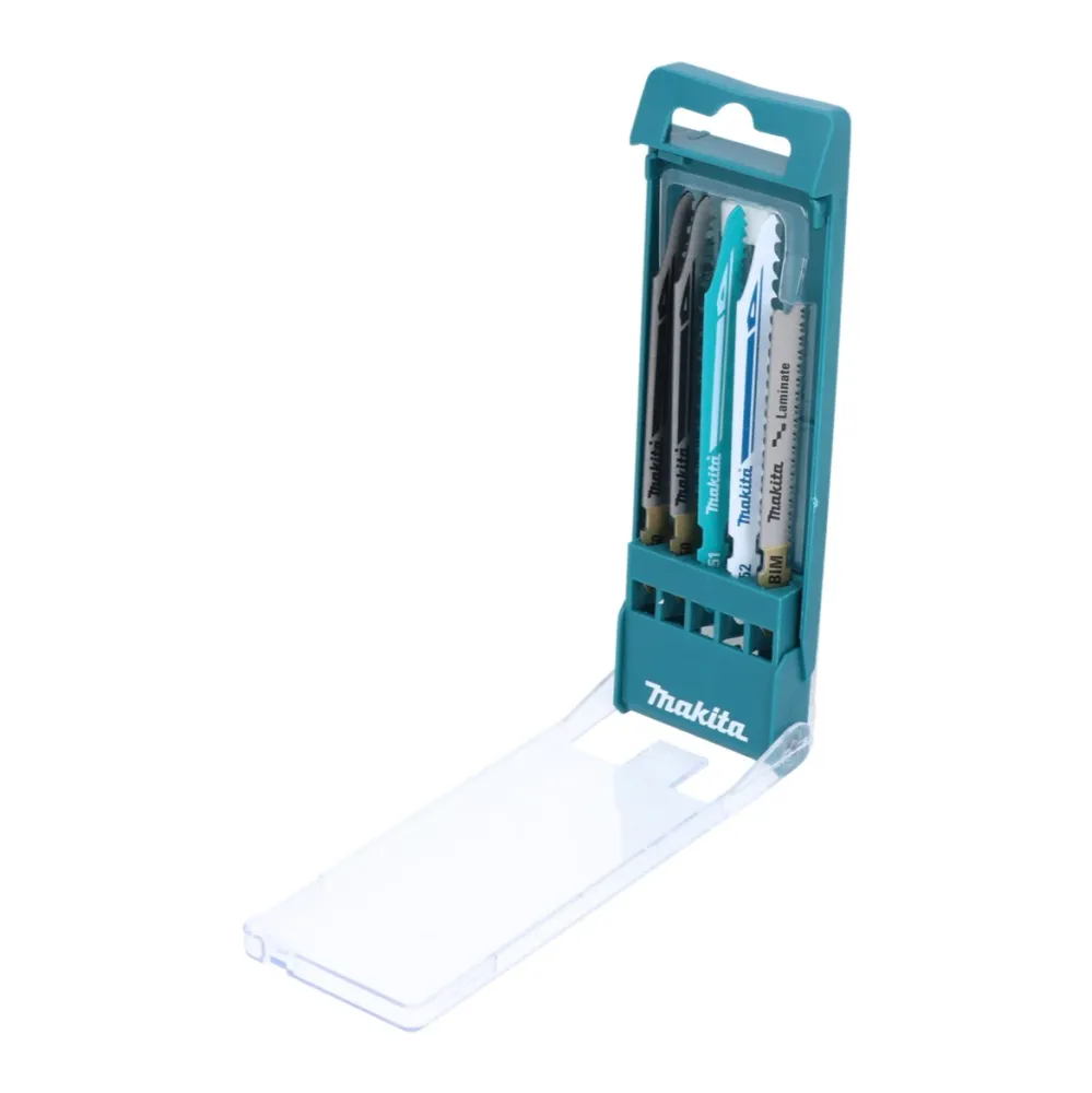 Makita B-48527 Hojas de sierra de calar 60 - 77 mm Madera/Plástico/Acero dulce/Parquet/Laminado 5 unid.