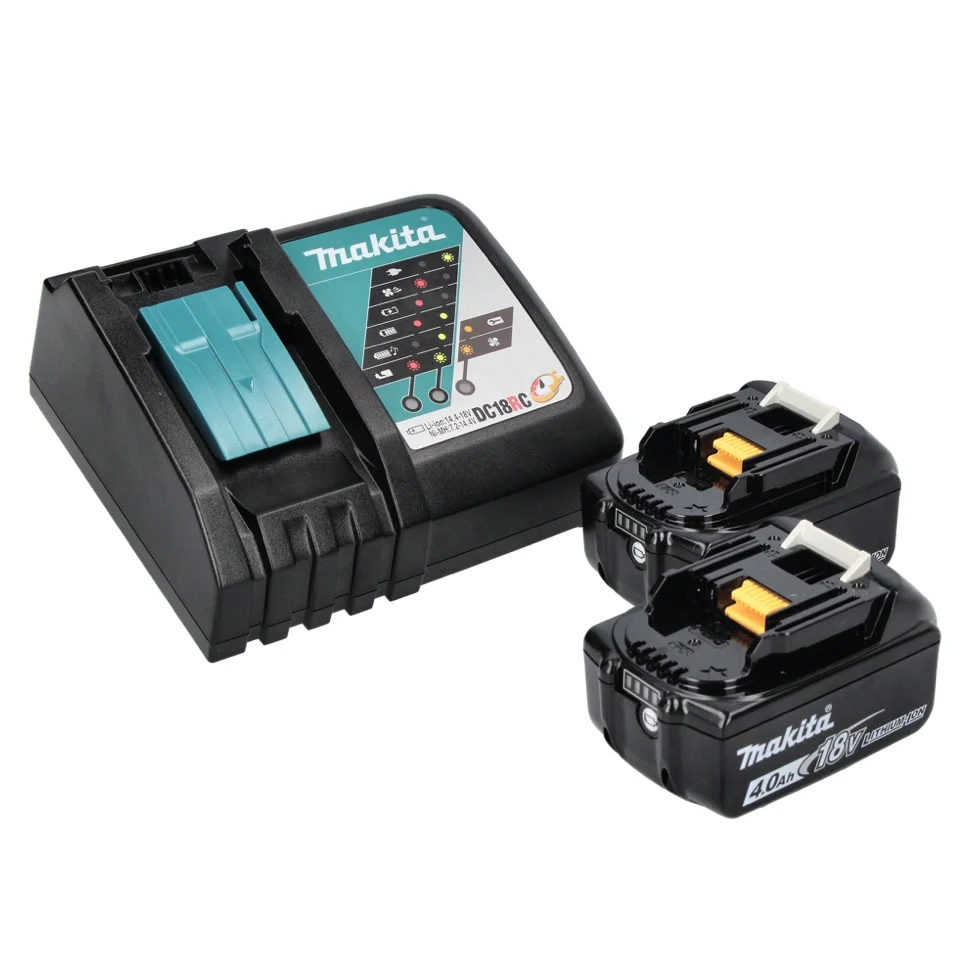 Makita DCC500RM Sierra circular sin cable 125mm sin escobillas 18V + 2x 4.0Ah Baterías + Cargador