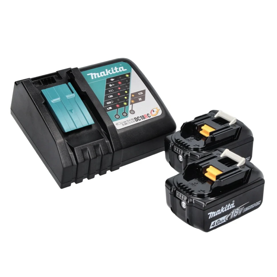 Makita DCC500RMJ Sierra circular sin cable 125mm sin escobillas 18V + 2x 4,0Ah Baterías + Cargador + Maletín Makpac