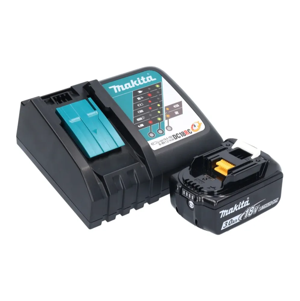 Makita DFR551RF1 Atornillador automático sin cable 25 - 55mm 18V sin escobillas + 1x Baterí 3.0Ah + Cargador
