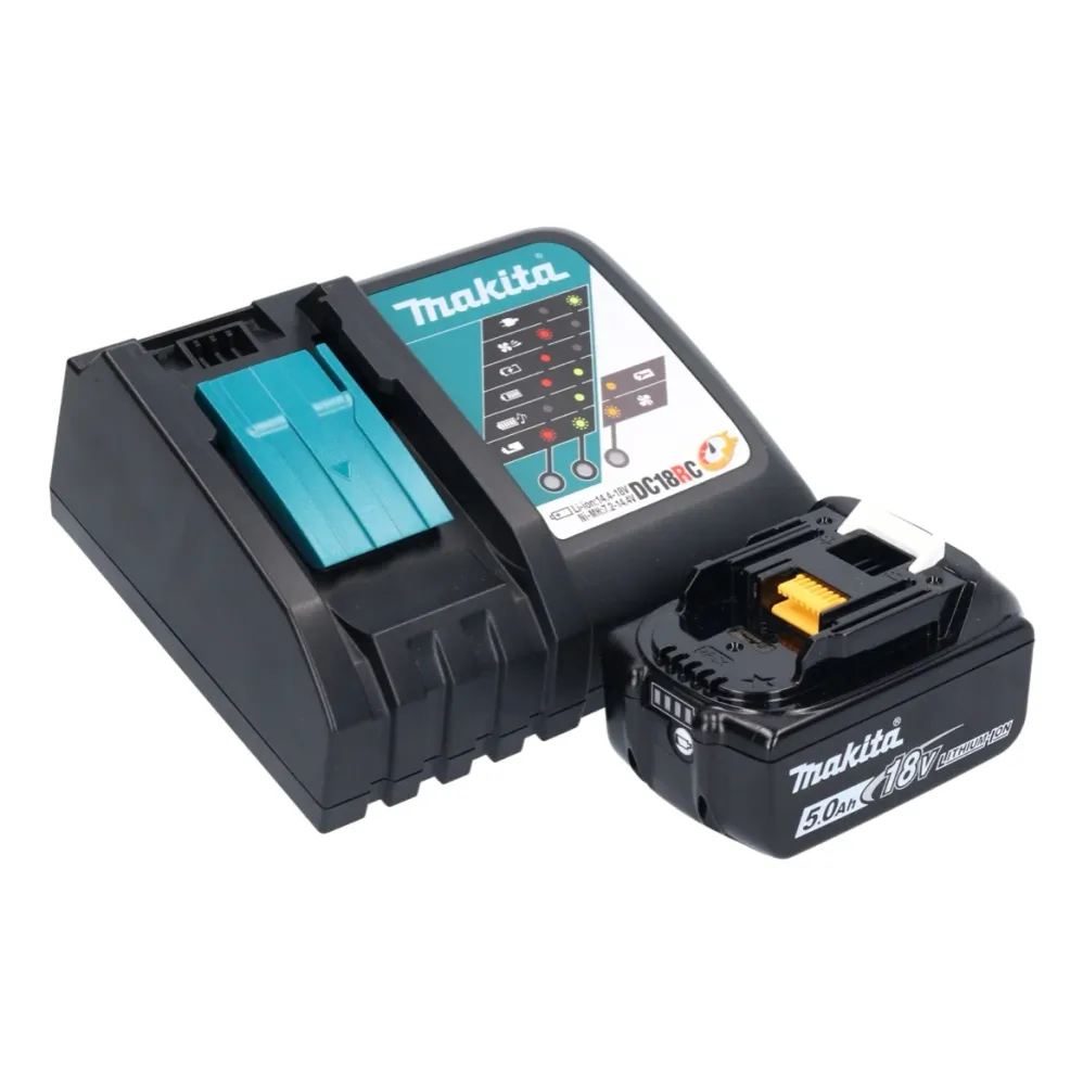 Makita DFR551RT1 Atornillador automático sin cable 25-55mm Sin escobillas 18V + 1x Baterí 5,0Ah + Cargador