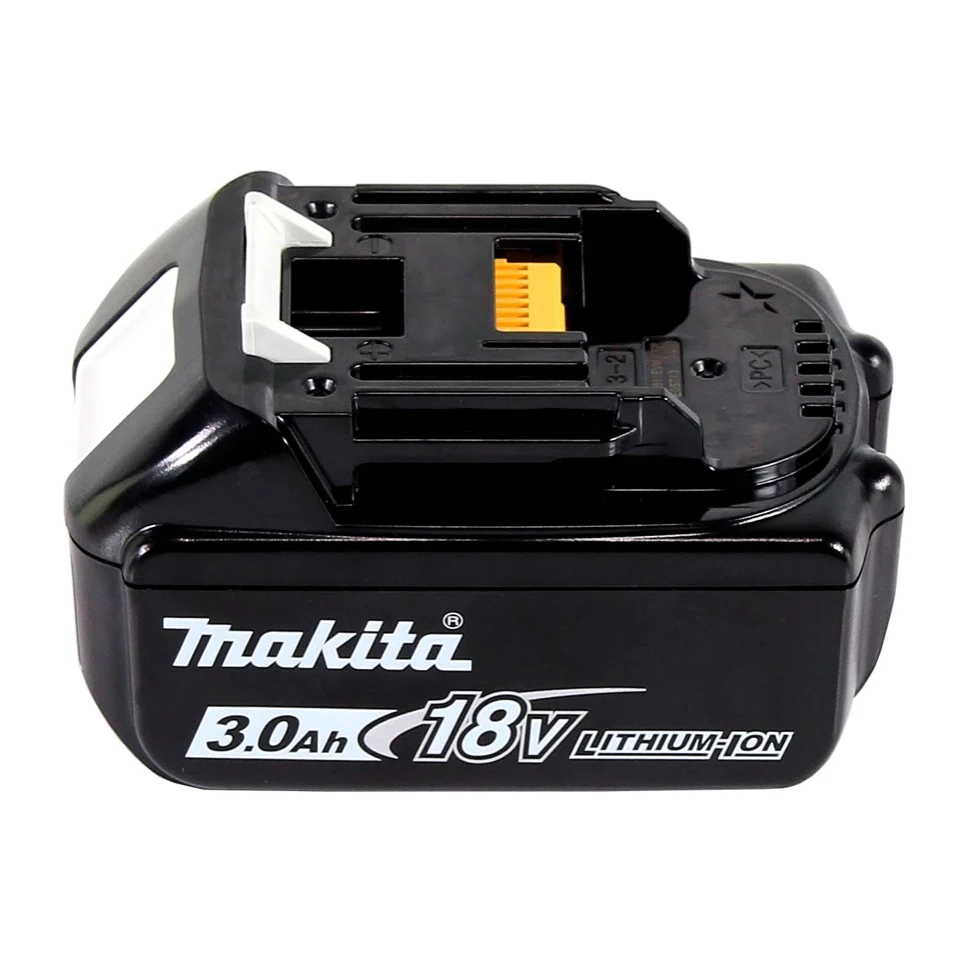 Makita DPJ 180 F1J 18 V Ranuradora sin cable 18 V 100 mm + 1x Baterí 3.0 Ah + Makpac - sin cargador