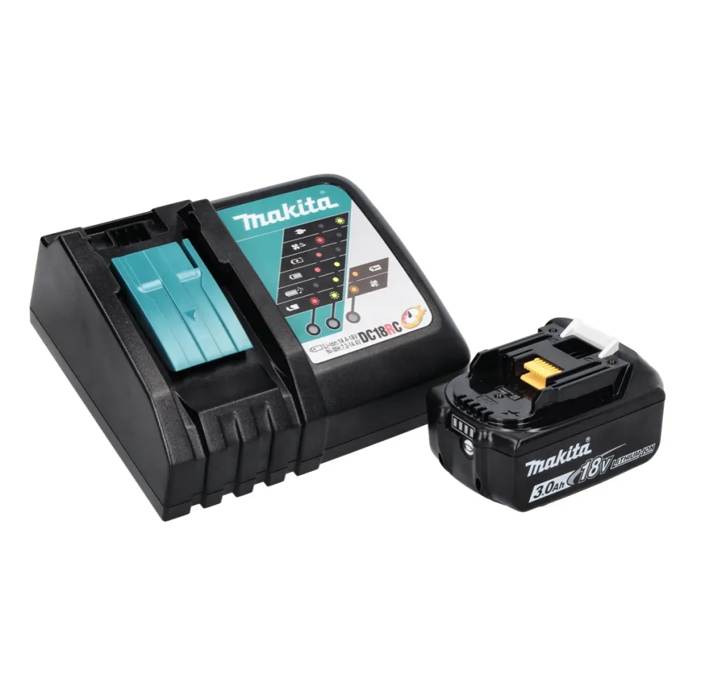 Makita DPV300F1 Pulidora sin cable 50/80mm 18V sin escobillas + 1x Baterí 3.0Ah + Cargador