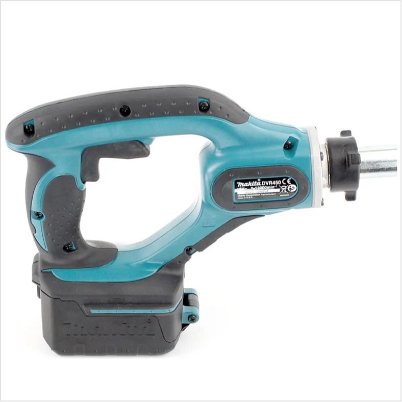 Makita DVR 450 RT compactador de hormigón sin cable 18V + 2x baterí 5.0Ah + cargador