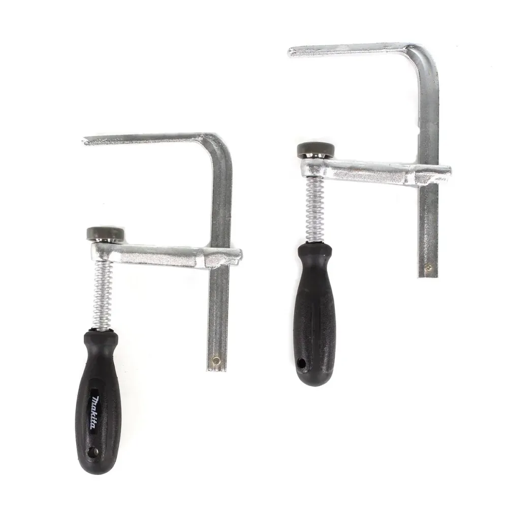 Makita juego de carril guí carril guí 1000mm + 2x conector de carril guí + 2x abrazaderas de tornillo