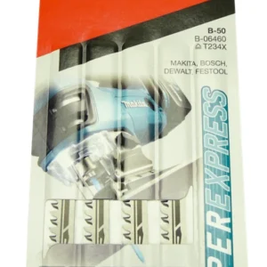Makita Juego de 5 hojas de sierra B-50 B50 para sierras de calar Makita, Bosch, Dewalt y Festool