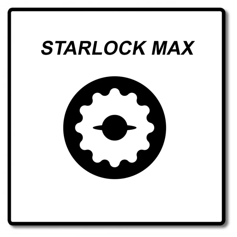 Makita MAM002 hoja de sierra de inmersión Starlock Max 52 x 70 mm 4 piezas (4x B-66416)