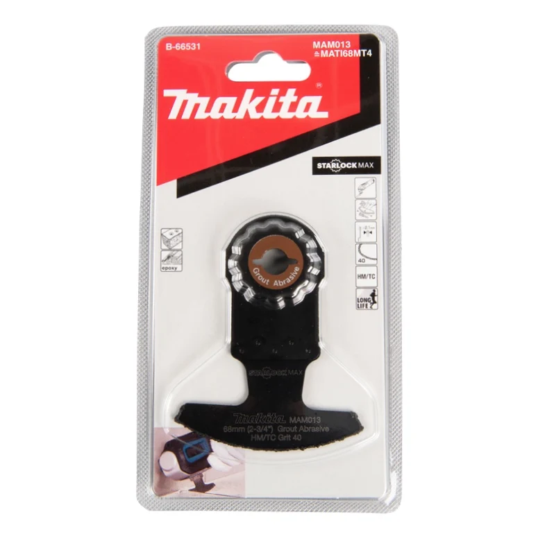 Makita MAM013 HM Hoja de sierra de segmentos Starlock Max 68 x 30 mm - 1 pieza ( B-66531 )