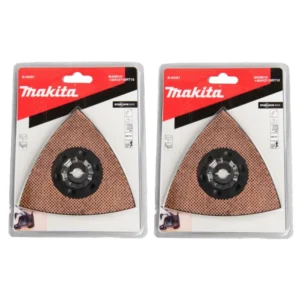 Makita MAM018 HM placa delta 2 piezas 116 mm K100 Starlock Max ( 2x B-66581 ) vida extra larga
