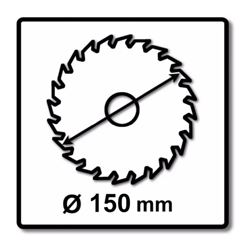 Makita MCCS15032E Hoja de sierra especializada para metal HW 150 x 20 x 1,5 mm 32T (5x B-47036)