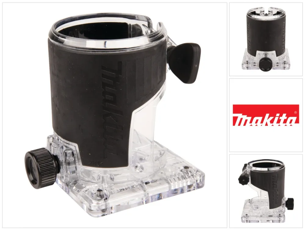 Módulo de fresadora de cantos Makita 6 / 8 mm para fresadoras multifunción DRT50/RT0700C ( 199089-4 ) transparente