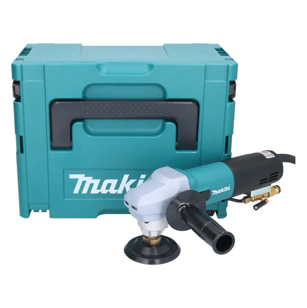 Pulidora de piedra húmeda Makita PW 5000 CHJ 900 vatios 100 mm + Makpac - sin transformador de aislamiento