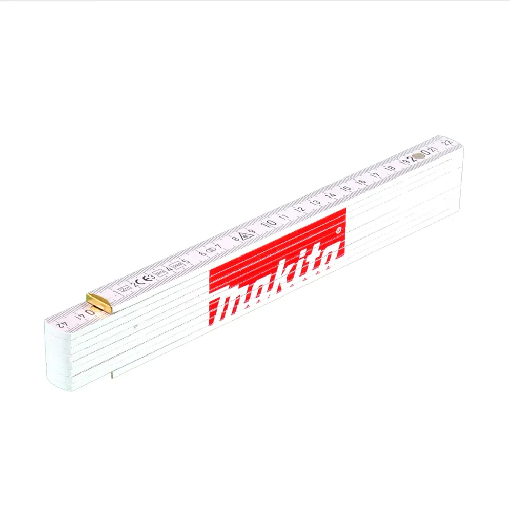 Regla plegable Makita escala 200 cm de madera - plegable