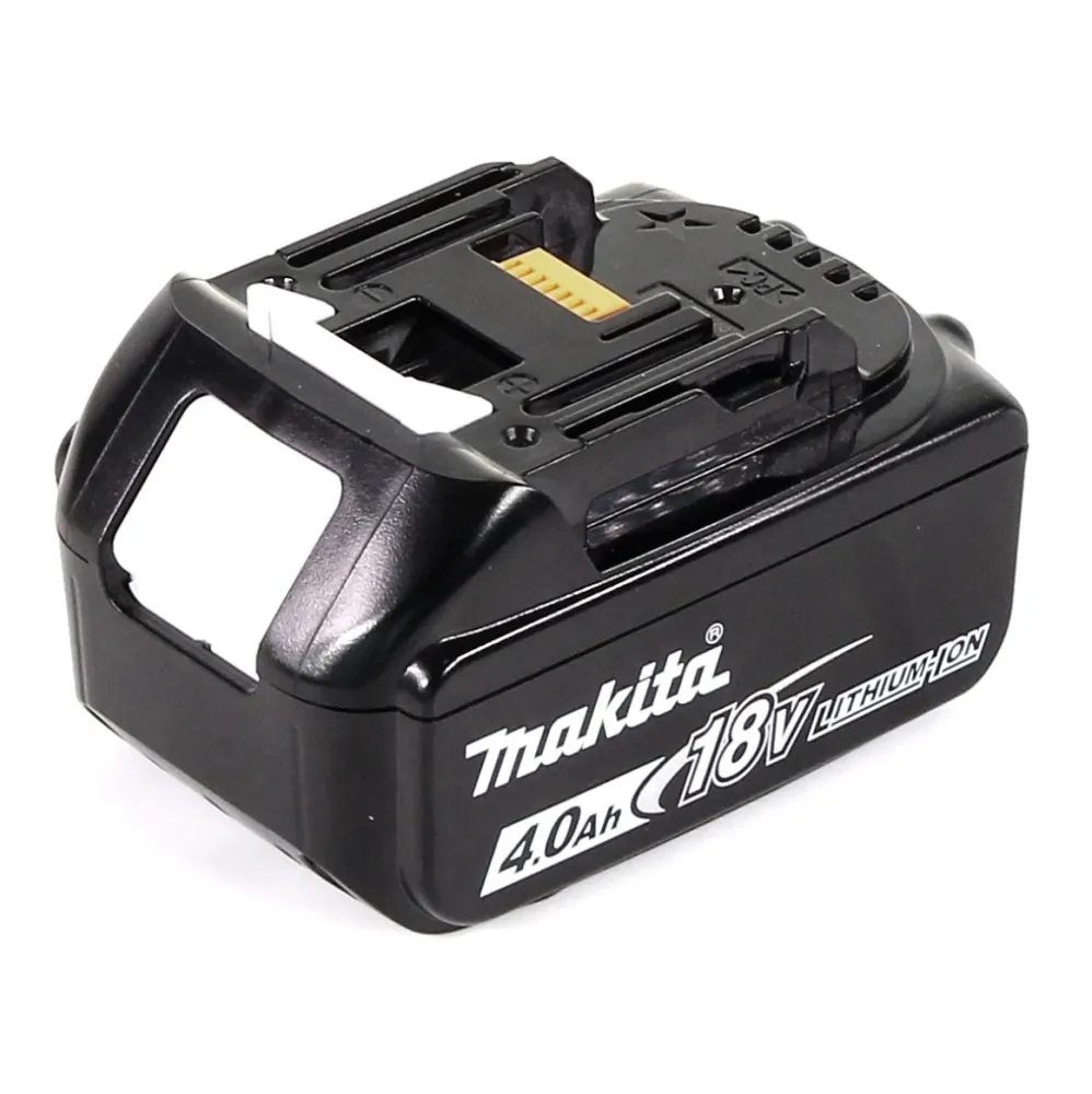 Soplador de baterí Makita DUB 182 M1J de iones de litio de 18 V en Makpac + 1 baterí de 4,0 Ah - sin cargador