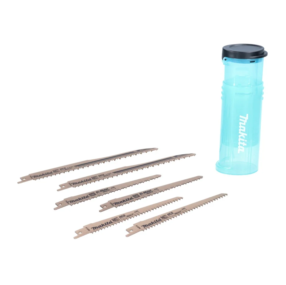 Surtido de hojas de sierra Makita 152 - 203 mm 6 pzs. ( B-44432 ) para madera