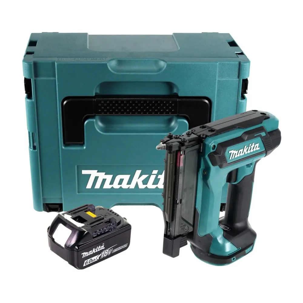 Tachonadora sin cable Makita DPT 353 G1J 18 V + 1x baterí recargable 6,0 Ah + Makpac - sin cargador