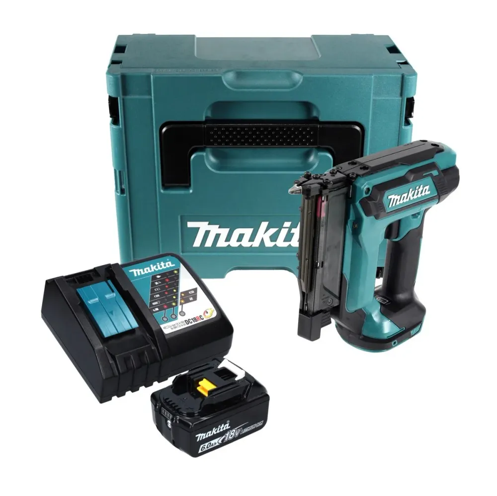 Tenaza sin cable Makita DPT 353 RG1J 18 V + 1x baterí recargable 6,0 Ah + cargador + Makpac