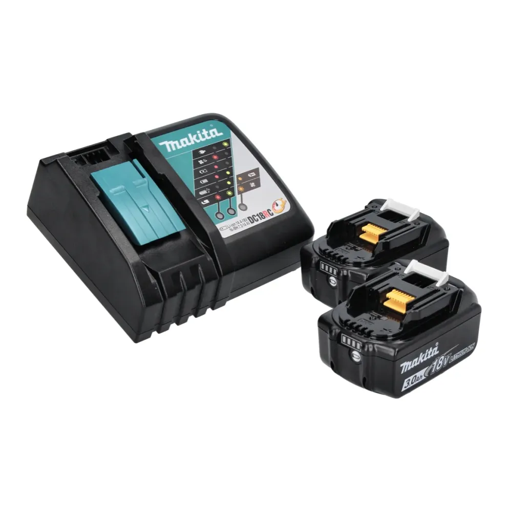 Ventilador sin cable Makita DCF 102 RF 18 V 18 cm + 2x baterí recargable 3,0 Ah + cargador