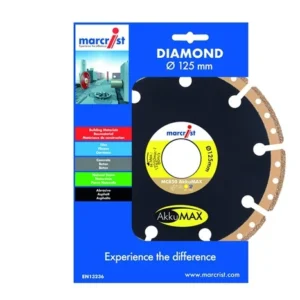 Disco de corte diamantado MC850 AkkuMAX ( 4000865528 ) Ø 125 mm taladro 22,23 mm amoladora angular ancho de segmento 37,6...
