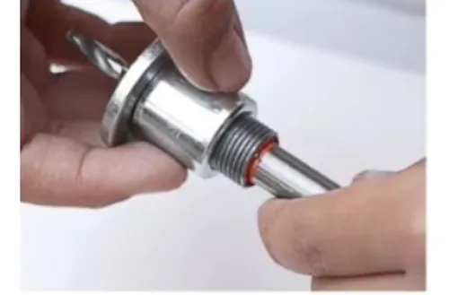 Broca mecha Avellanadora 3.5mm avellanado de 10mm con tope regulable Maxtools