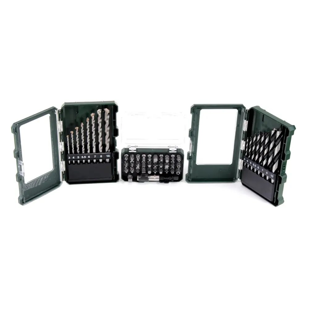 Juego de accesorios para brocas y brocas Metabo “SP”, 48 piezas - montaje (624636000)
