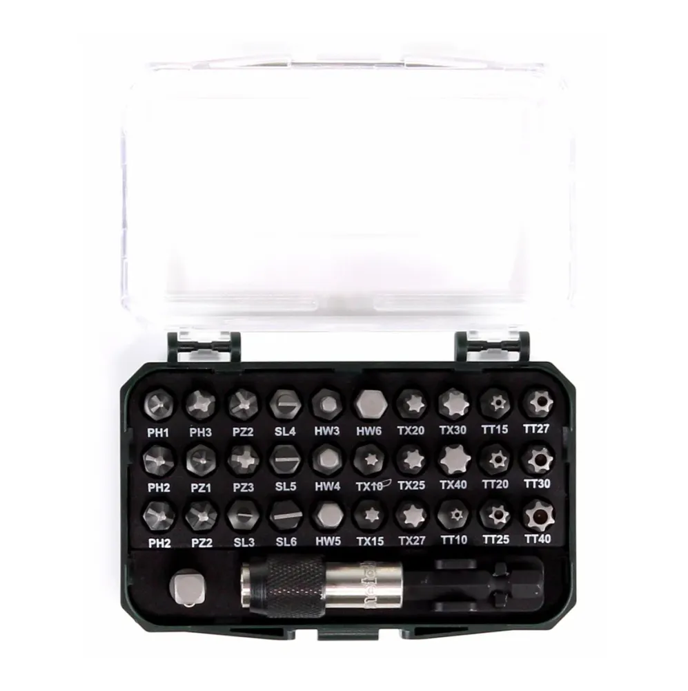 Juego de accesorios para brocas y brocas Metabo “SP”, 48 piezas - montaje (624636000)