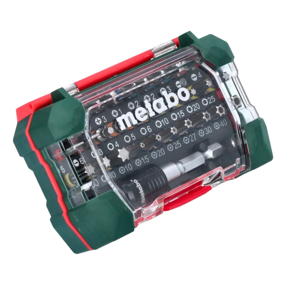 Metabo Caja de puntas SP 25 mm 32 uds. (626700000) Philips / Pozidriv / Ranurada / Torx / Allen