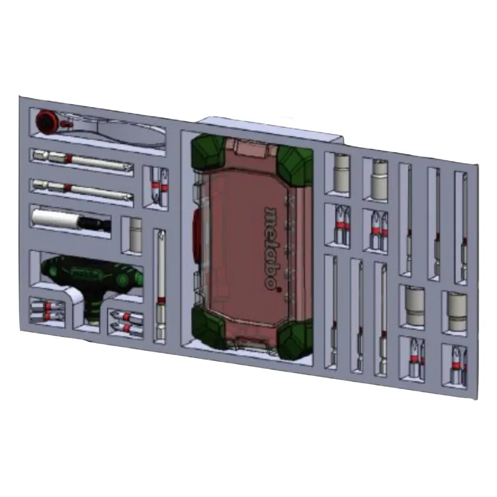 Metabo Calendario de Adviento con juego de herramientas de 31 piezas (626694000) puntas/vasos/trinquete
