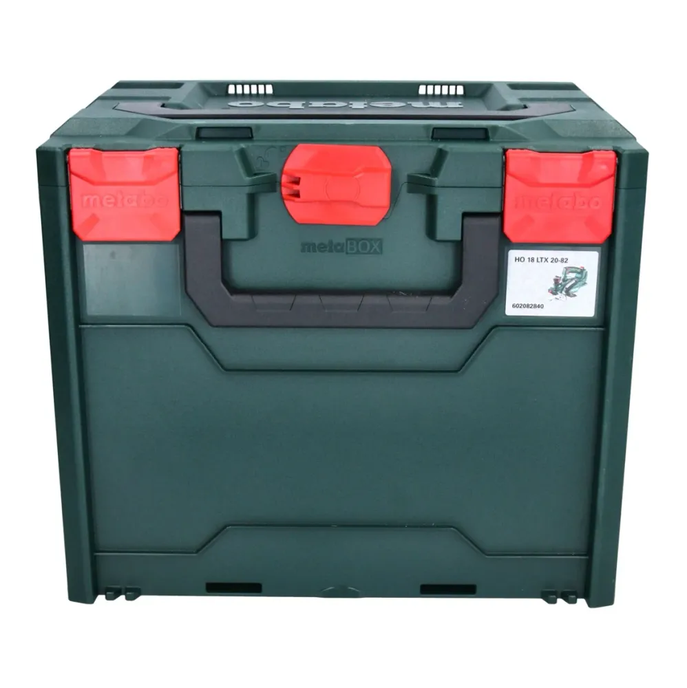 Metabo HO 18 LTX 20-82 cepillo de baterí 18 V 82 mm + 2x baterí 5,5 Ah + cargador + metaBOX