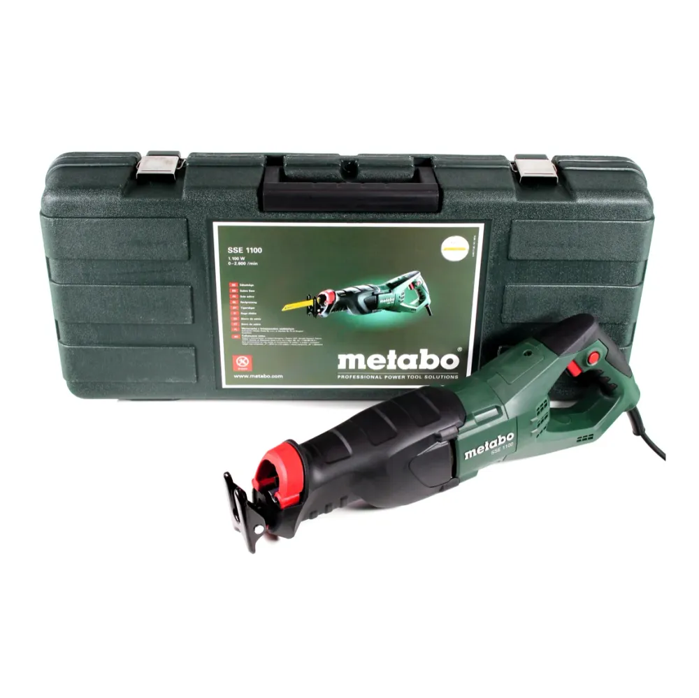 Sierra alternativa Metabo SSE 1100 (606177500) + estuche