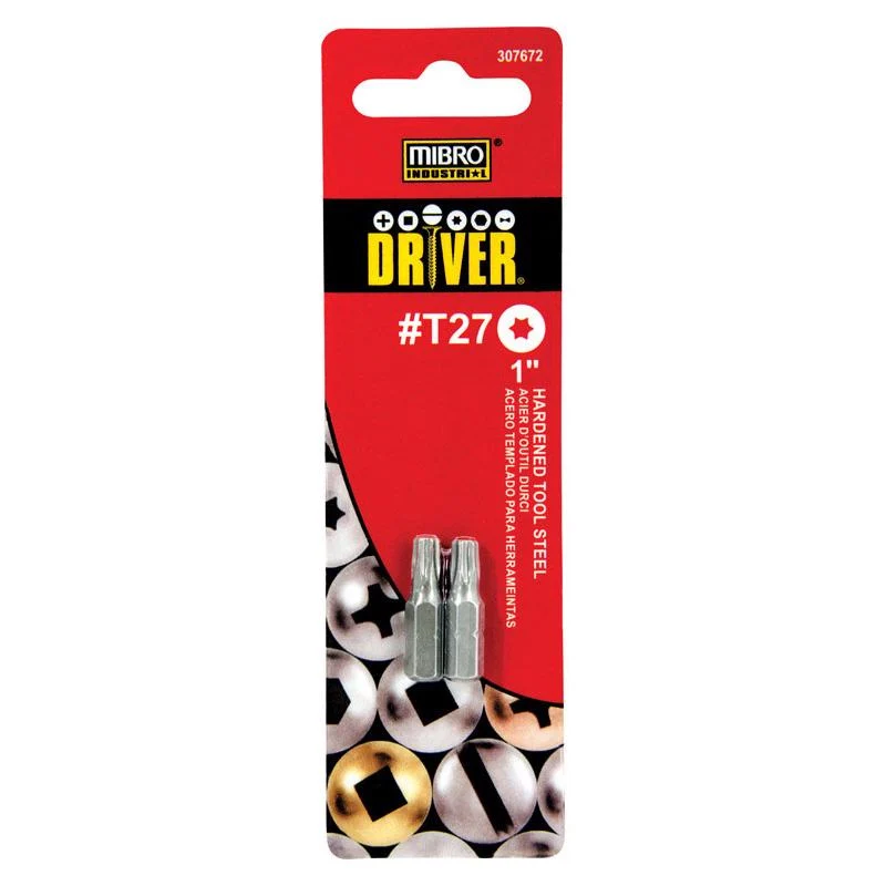 Punta de destornillador T27x1" (2 piezas) Mibro