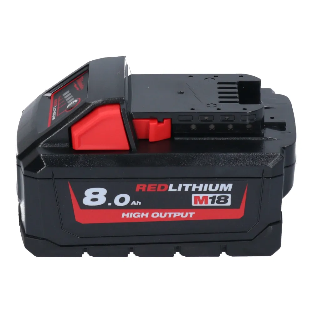Lijadora de banda sin cable Milwaukee M18 FBTS75-801 18 V 75 x 457 mm sin escobillas + 1x baterí 8,0 Ah - sin cargador