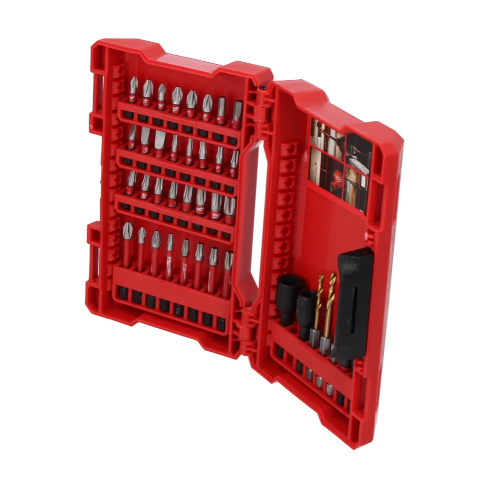 Milwaukee Gen II Shockwave Bit Drill Set 40 piezas ( 4932430908 ) Resistente impactos para llaves de impacto