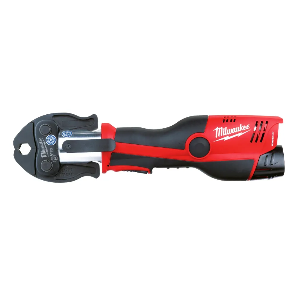 Máquina de prensado Milwaukee Juego de baterías M12 HPT-202C de 12 V y 2 Ah
