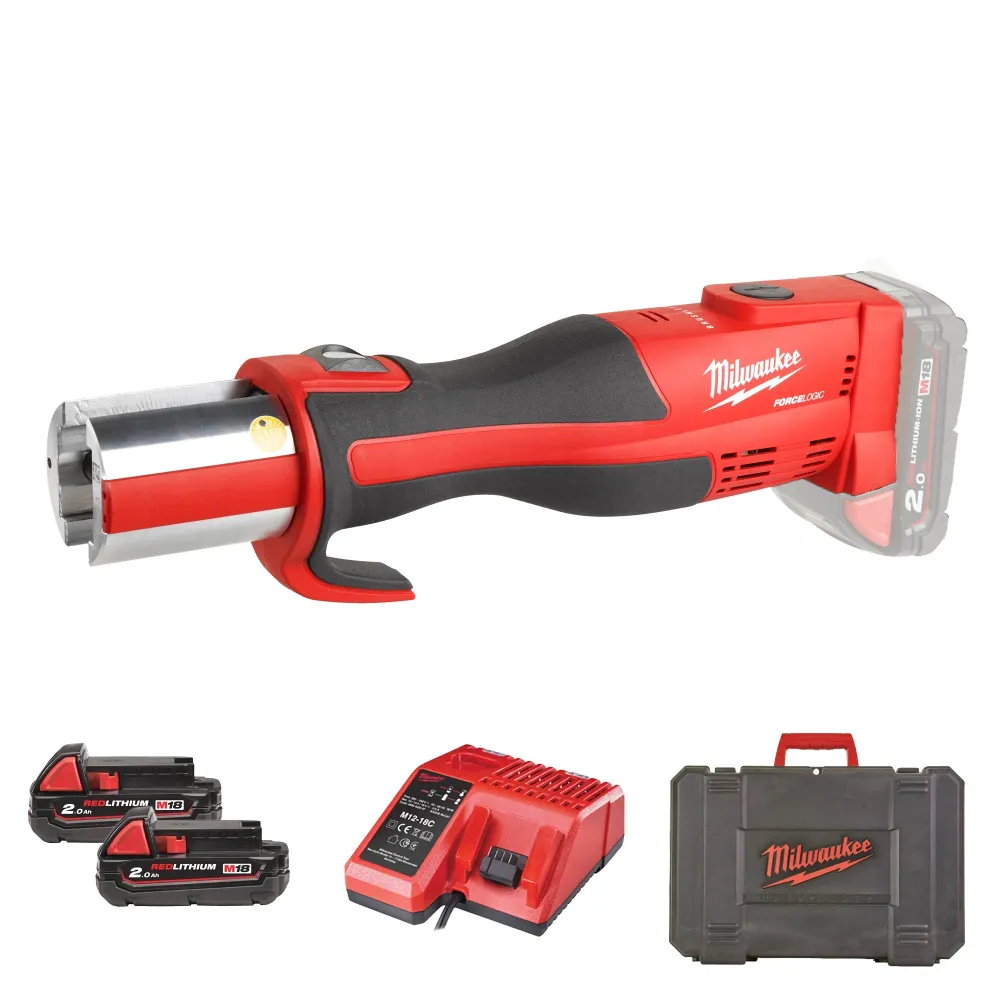 Prensa Milwaukee M18 BLHPT-202C de 18 V y 2 Ah