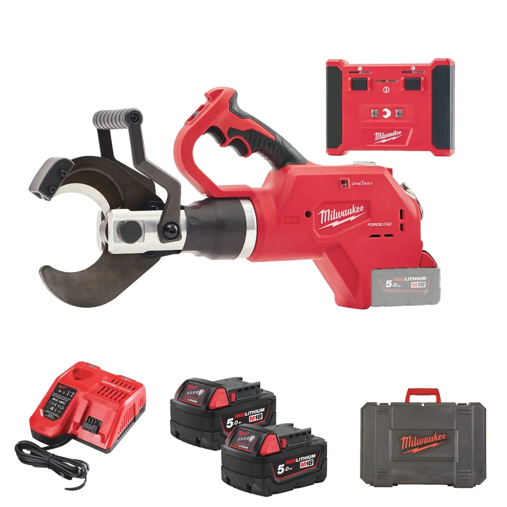Taladro inalámbrico Milawaukee M18 HCC75R-502C de 18 V y 5 Ah MILWAUKEE