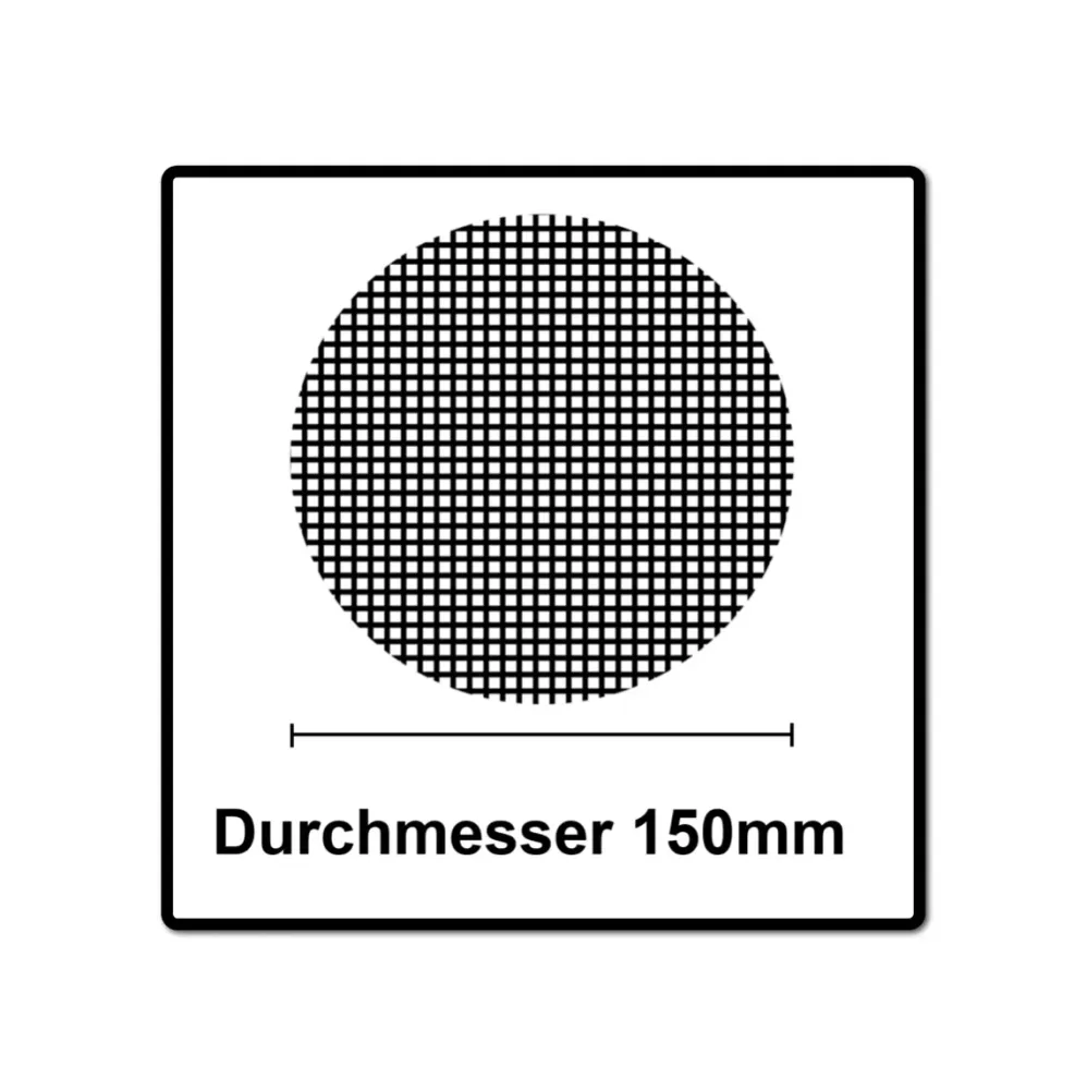 Discos abrasivos Mirka ABRANET grip 150mm P400 200 piezas. (4x 424105041)