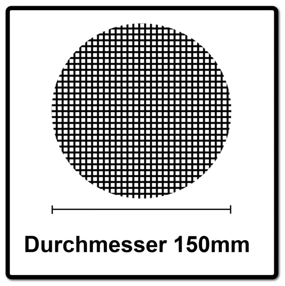 Discos abrasivos Mirka ABRANET grip 150mm P80 50 piezas ( 5424105080 )