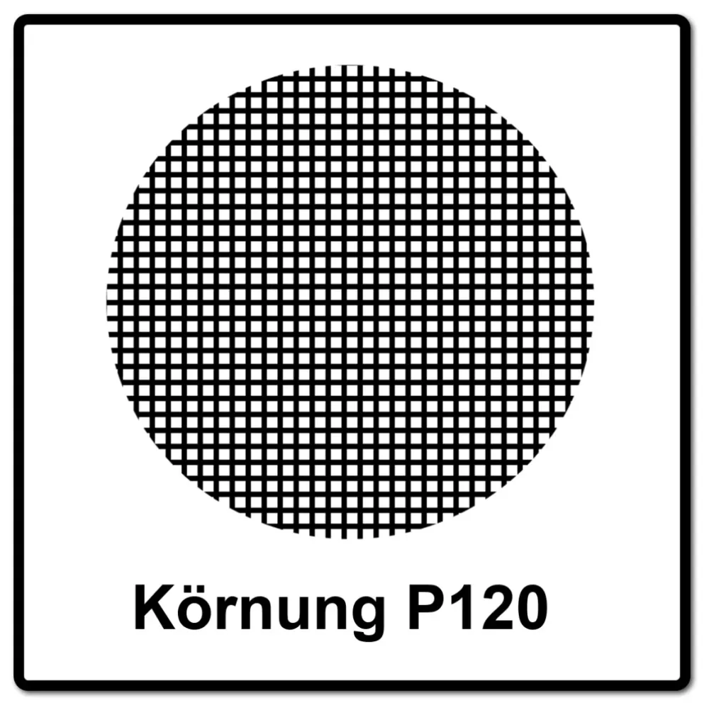 Discos abrasivos Mirka ABRANET grip 150mm P120 50 piezas ( 5424105012 )