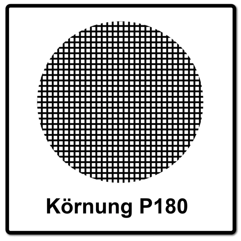 Discos abrasivos Mirka ABRANET grip 150mm P180 50 piezas ( 5424105018 )
