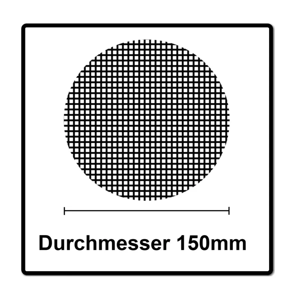 Mirka ABRANET Juego: Discos de lija 150mm - Grano P100 - 100 uds. (2x 5424105010)