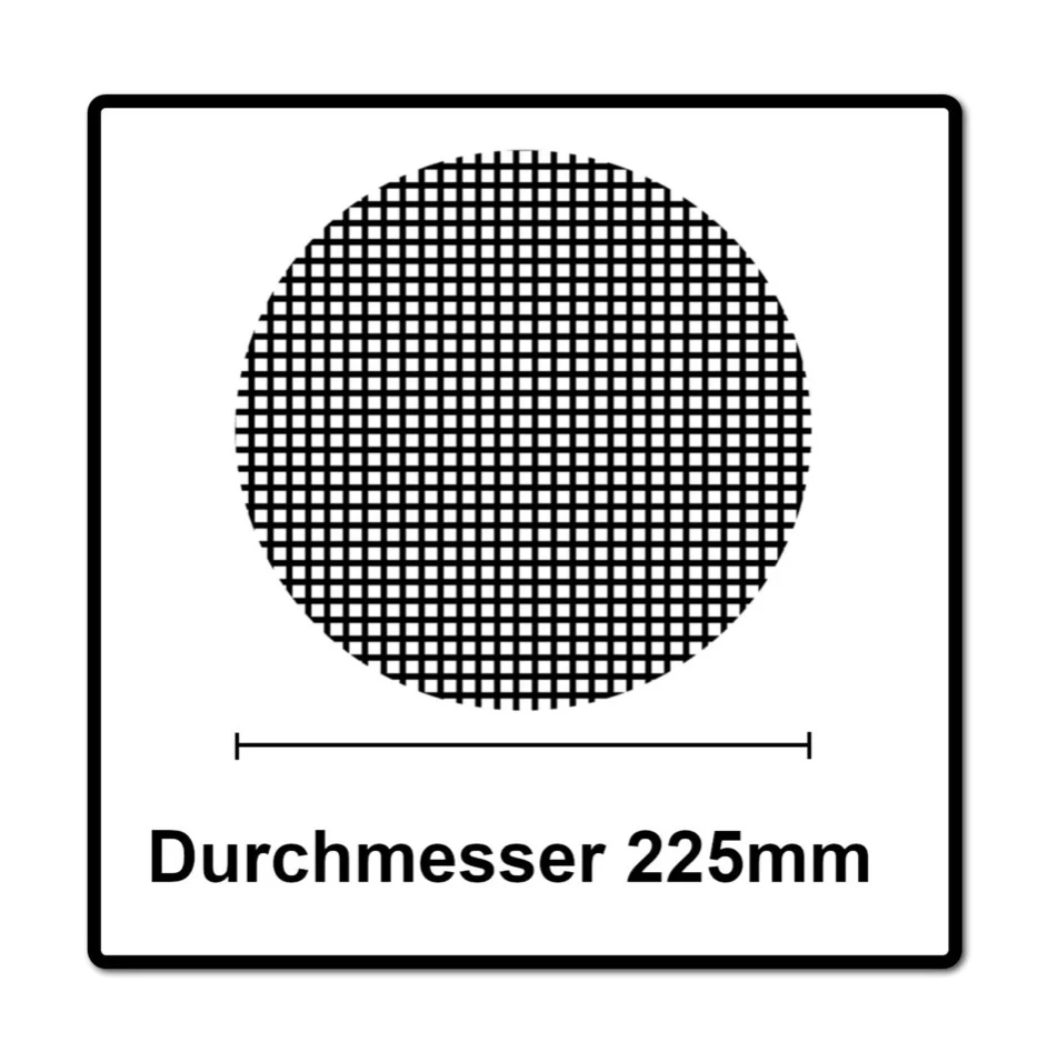 Mirka ABRANET Mango de disco de amolar 225 mm P320 - 50 piezas (2x 5422302532)