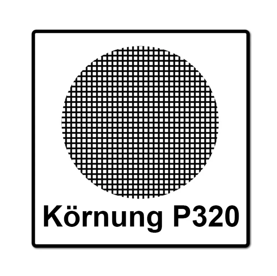 Mirka ABRANET Mango de disco de amolar 225 mm P320 - 50 piezas (2x 5422302532)