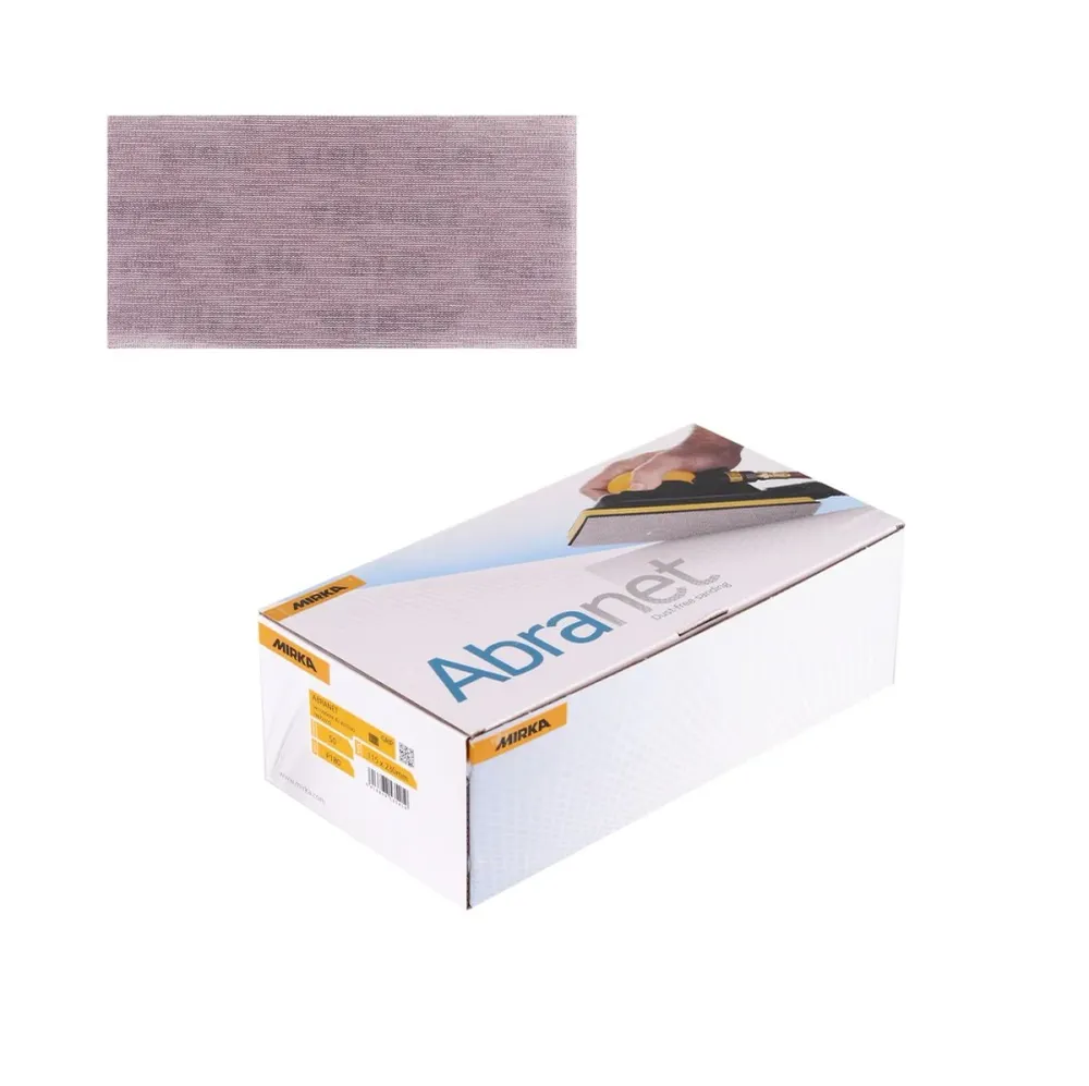Mirka ABRANET tiras de lija Grip 115x230mm P180 50 piezas (5411205018)