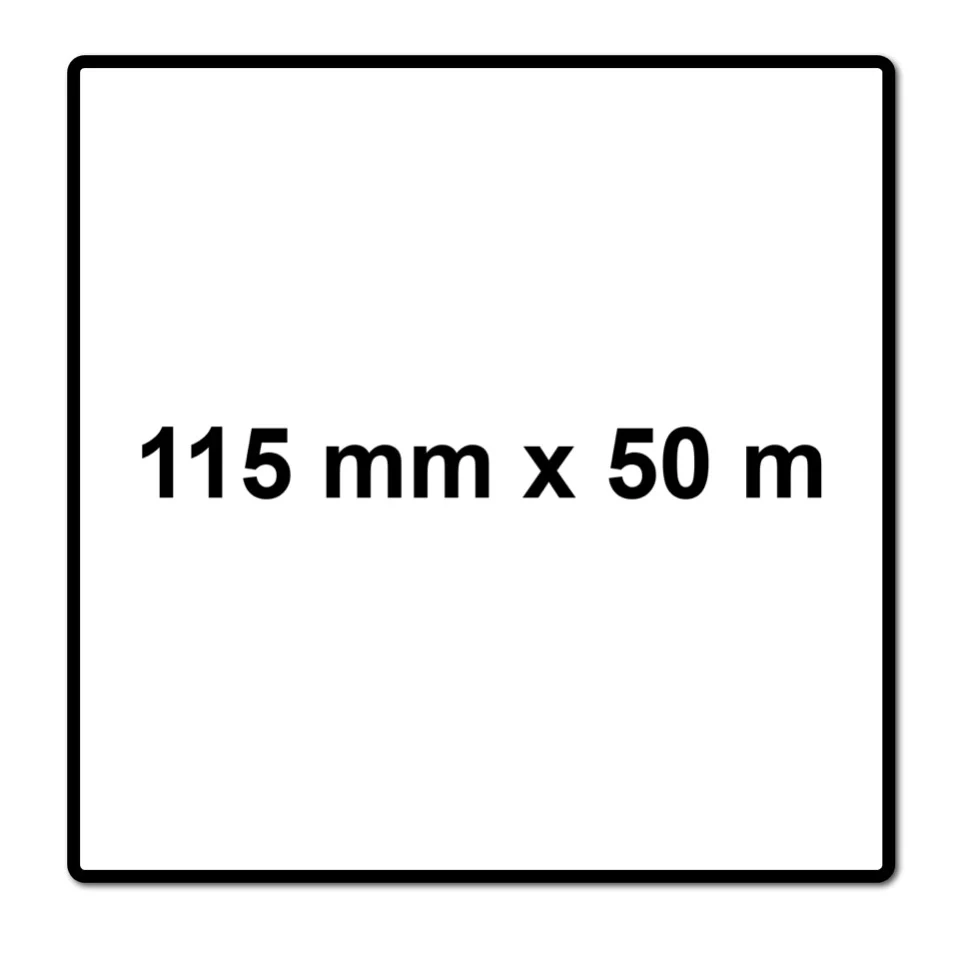 Mirka BASECUT Rollo de papel de lija 115 mm x 50 m, P40, Papel de lija universal ( 2251100140N )