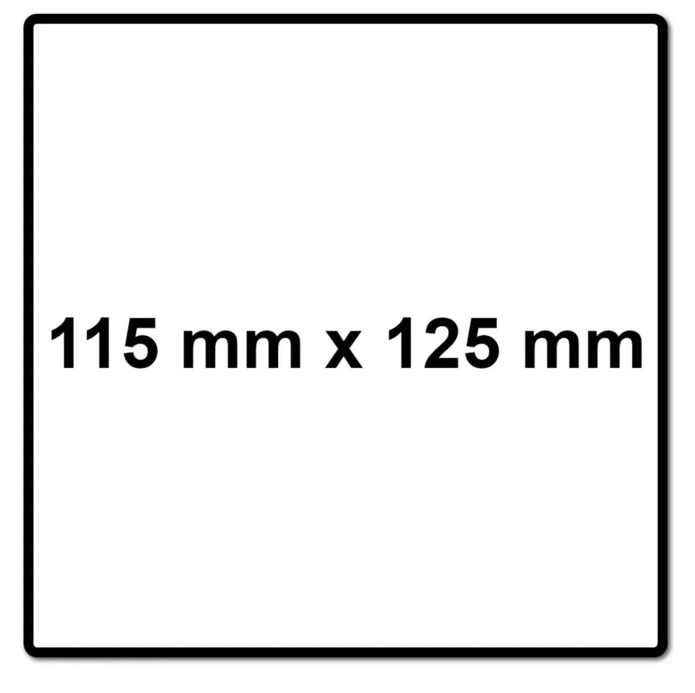 Mirka Goldflex Suave 115x125mm P800 200uds. ( 2912707081 ) Rollo de almohadilla perforado